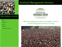 Tablet Screenshot of festivals101.com